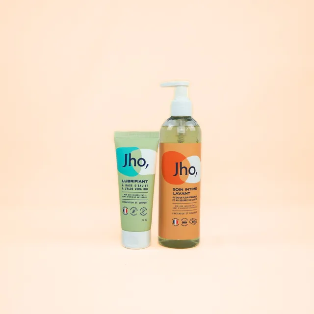 jho-pack-soin-intime-lavant-doux-lubrifiant-250ml-70ml image 1