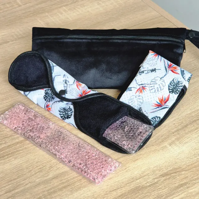 mypads-r-gle-douloureuse-2-serviettes-2-pads-chaud-froid-pochette image 1