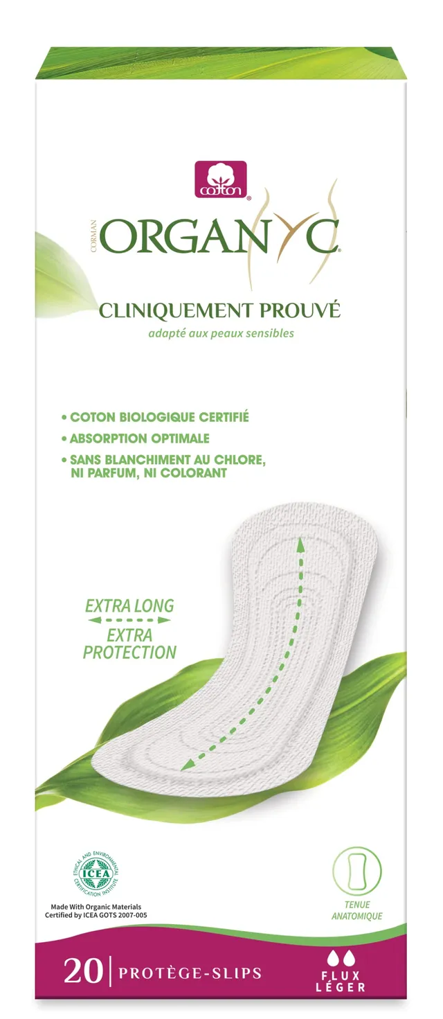 organyc-prot-ge-slips-plats-100-coton-bio-quotidien-20-unit-s image 1