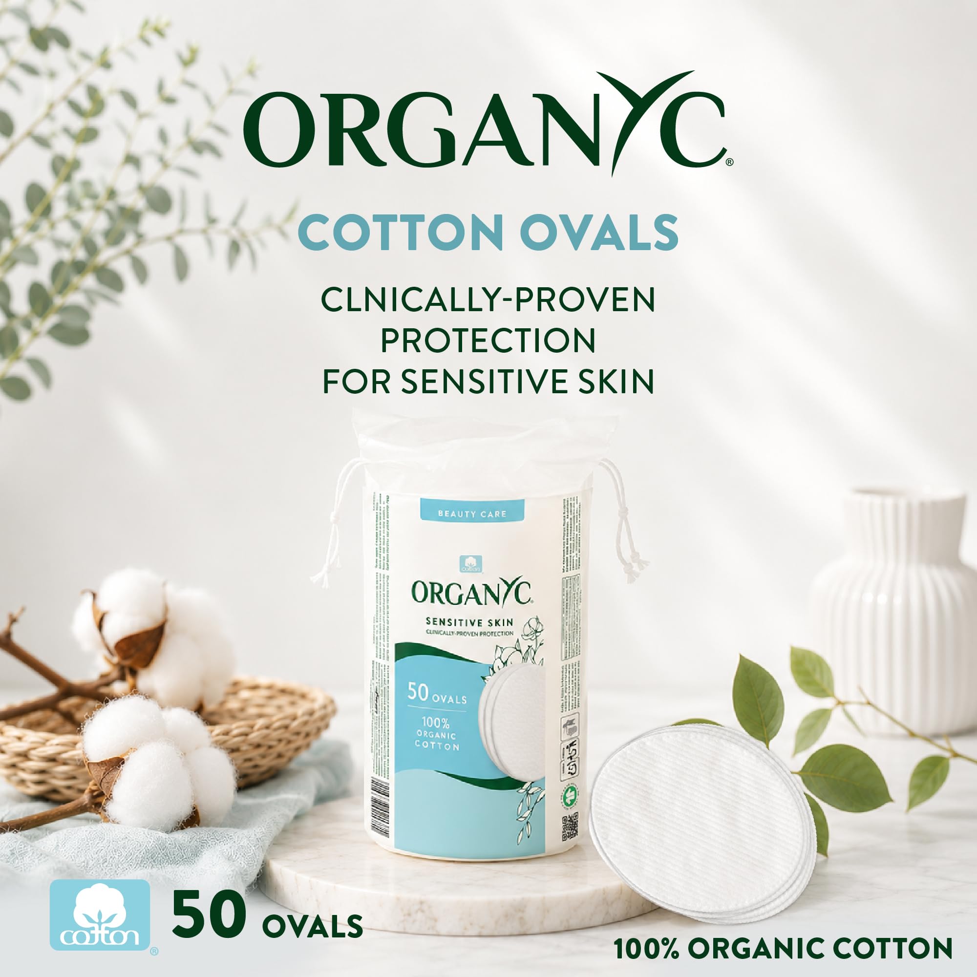 organyc-disques-de-coton-bio-ovales-x50-d-maquillage-peaux-sensibles image 2