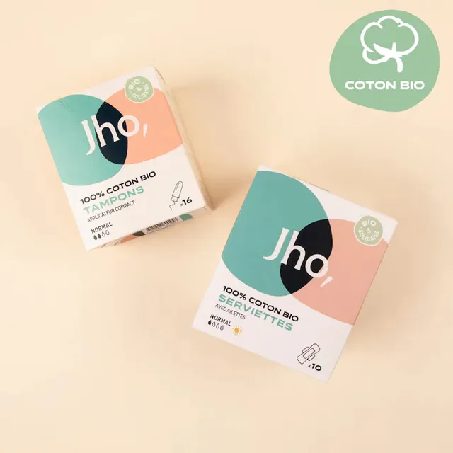 jho-pack-serviettes-tampons-avec-applicateur-compact-normal image 1