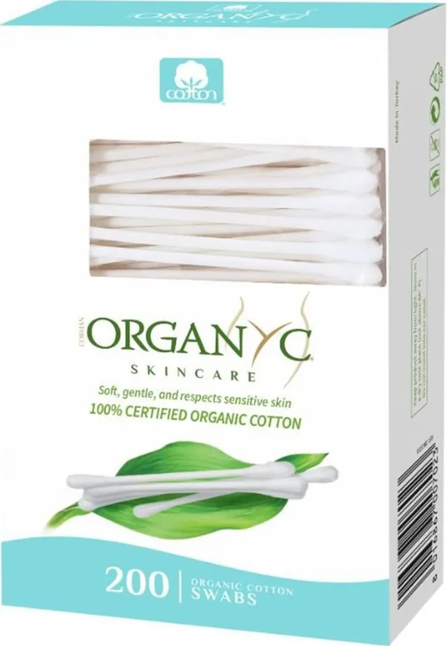 organyc-beauty-cotons-tiges-en-coton-bio-200-b-tonnets image 1