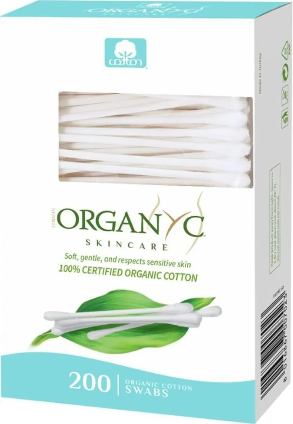 organyc-beauty-cotons-tiges-en-coton-bio-200-b-tonnets image 1