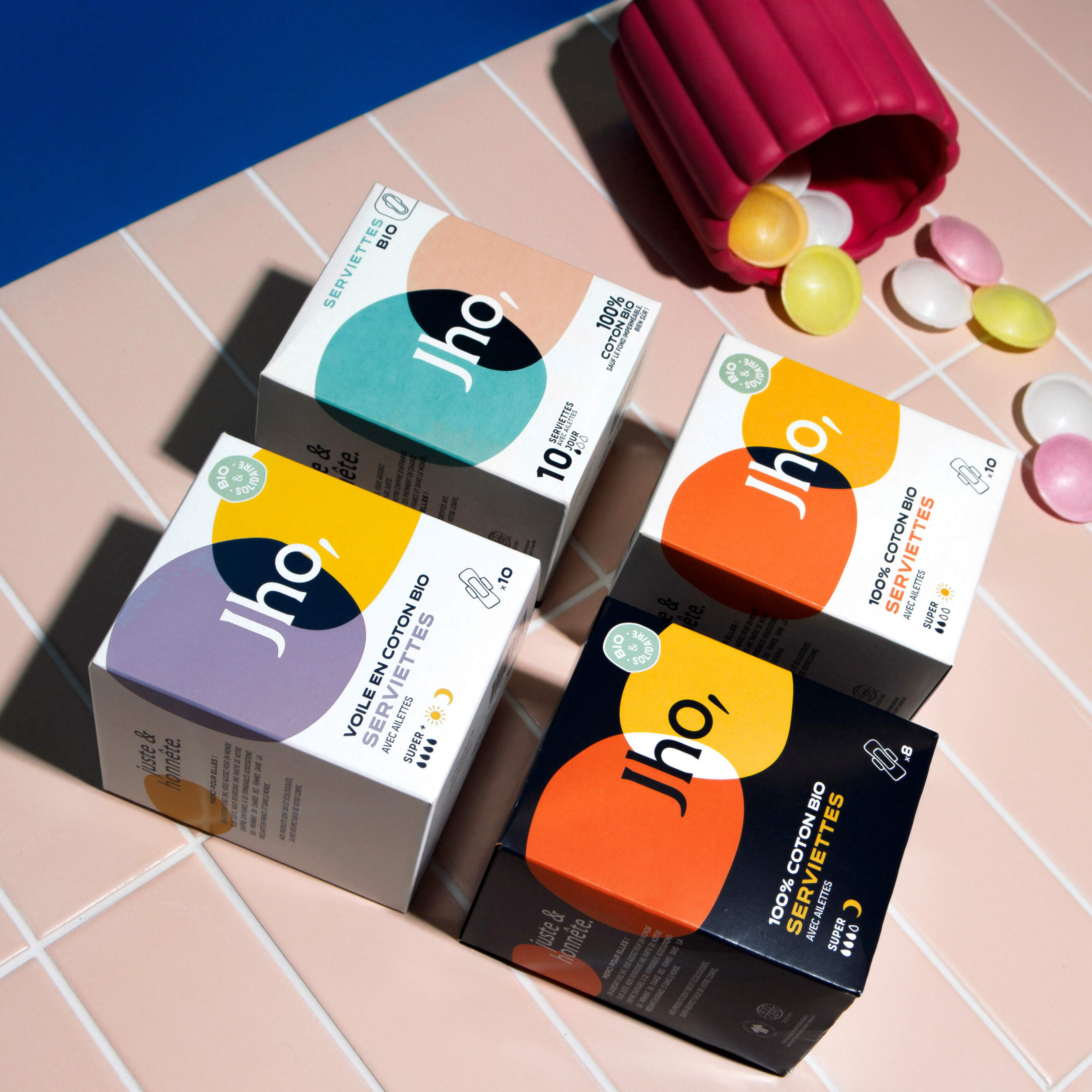 jho-pack-serviettes-tampons-avec-applicateur-compact-normal image 3