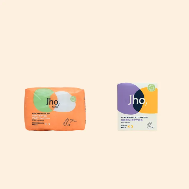 jho-kit-retour-la-maison-serviettes-post-partum-lavables-taille-unique image 1