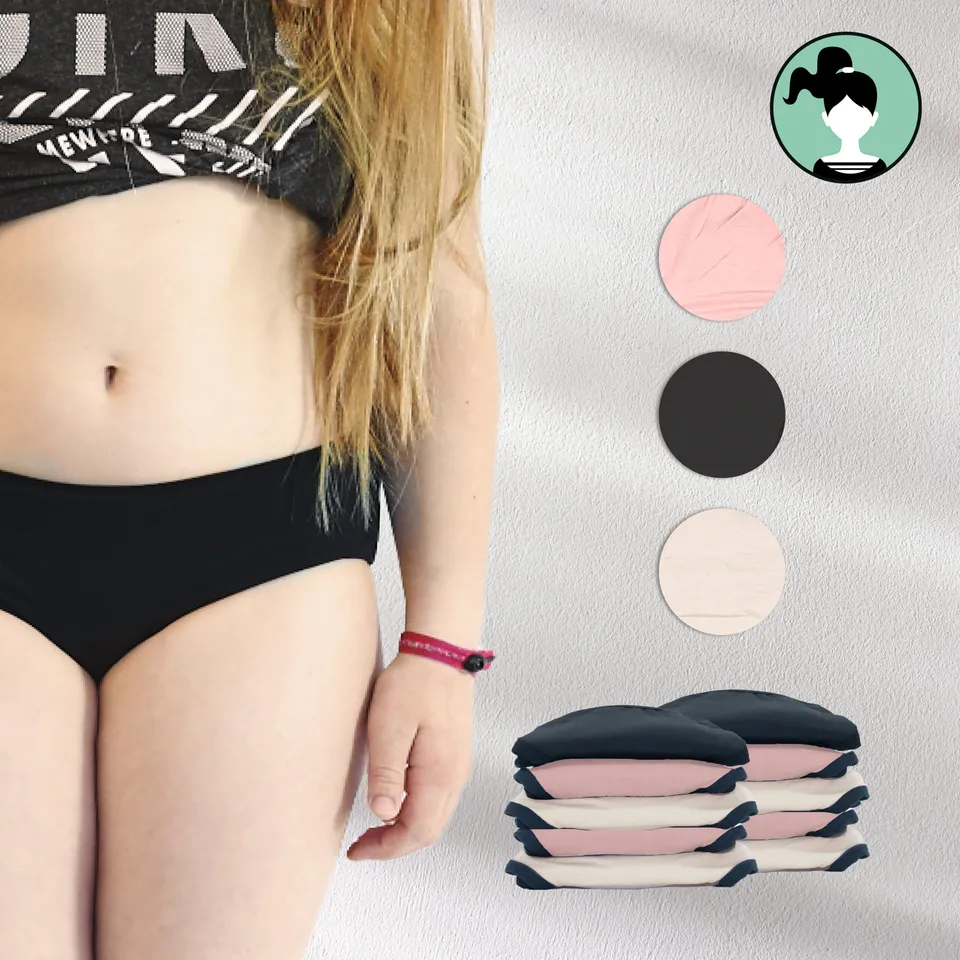mypads-pack-10-culottes-menstruelles-ado-au-choix-flux-moyen image 1