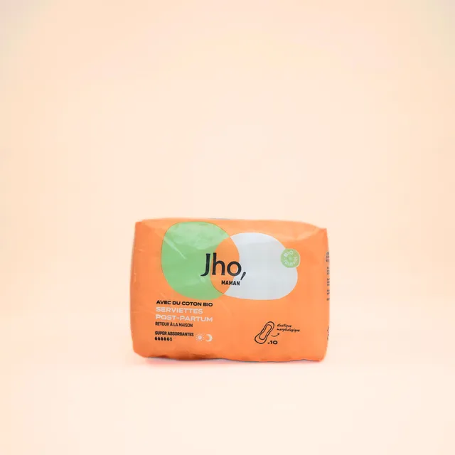 jho-serviettes-post-partum-super-absorbantes-voile-100-coton-bio image 1