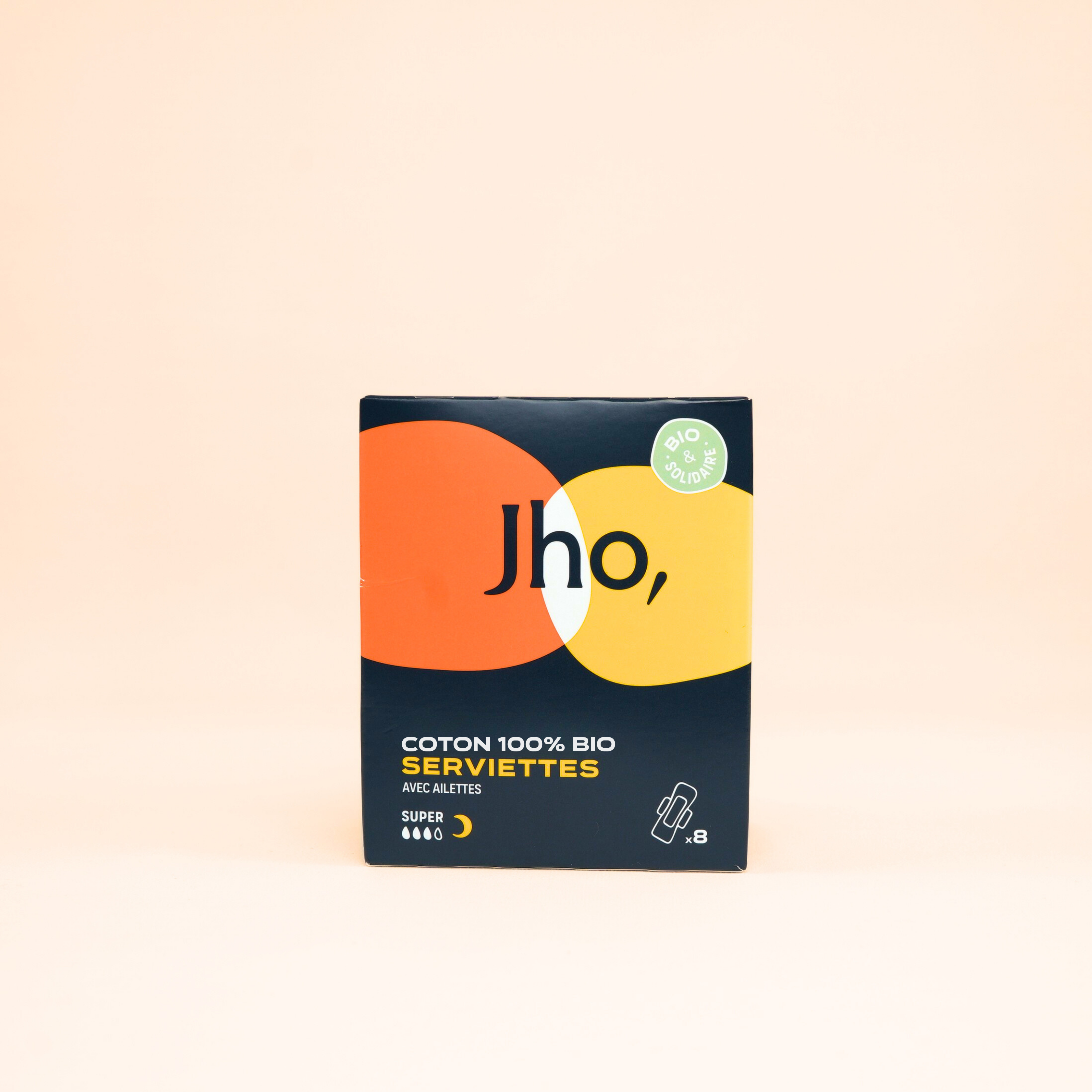 jho-serviettes-hygi-niques-coton-bio-flux-l-ger-mod-r-et-abondant image 2