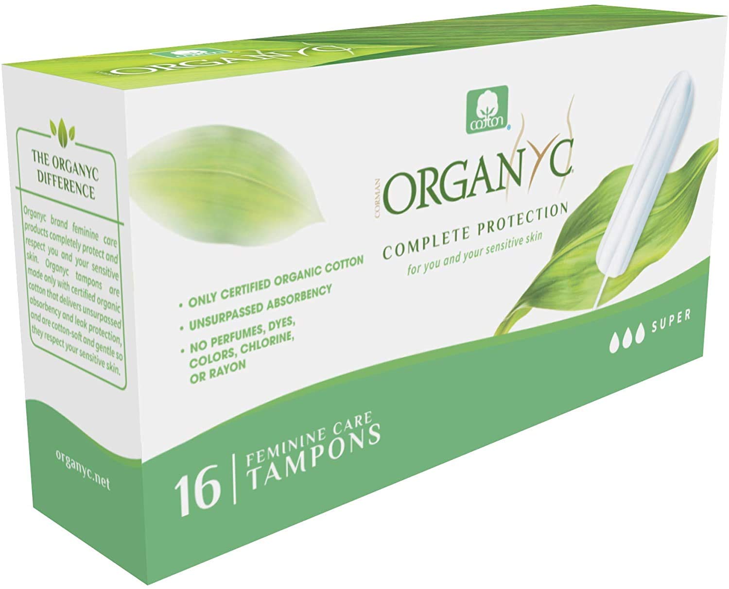 organyc-tampons-super-sans-applicateur-100-coton-bio-lot-4x16 image 3
