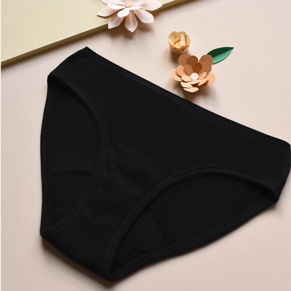 jho-culotte-menstruelle-noire-grande-taille-54-56-flux-abondant image 1