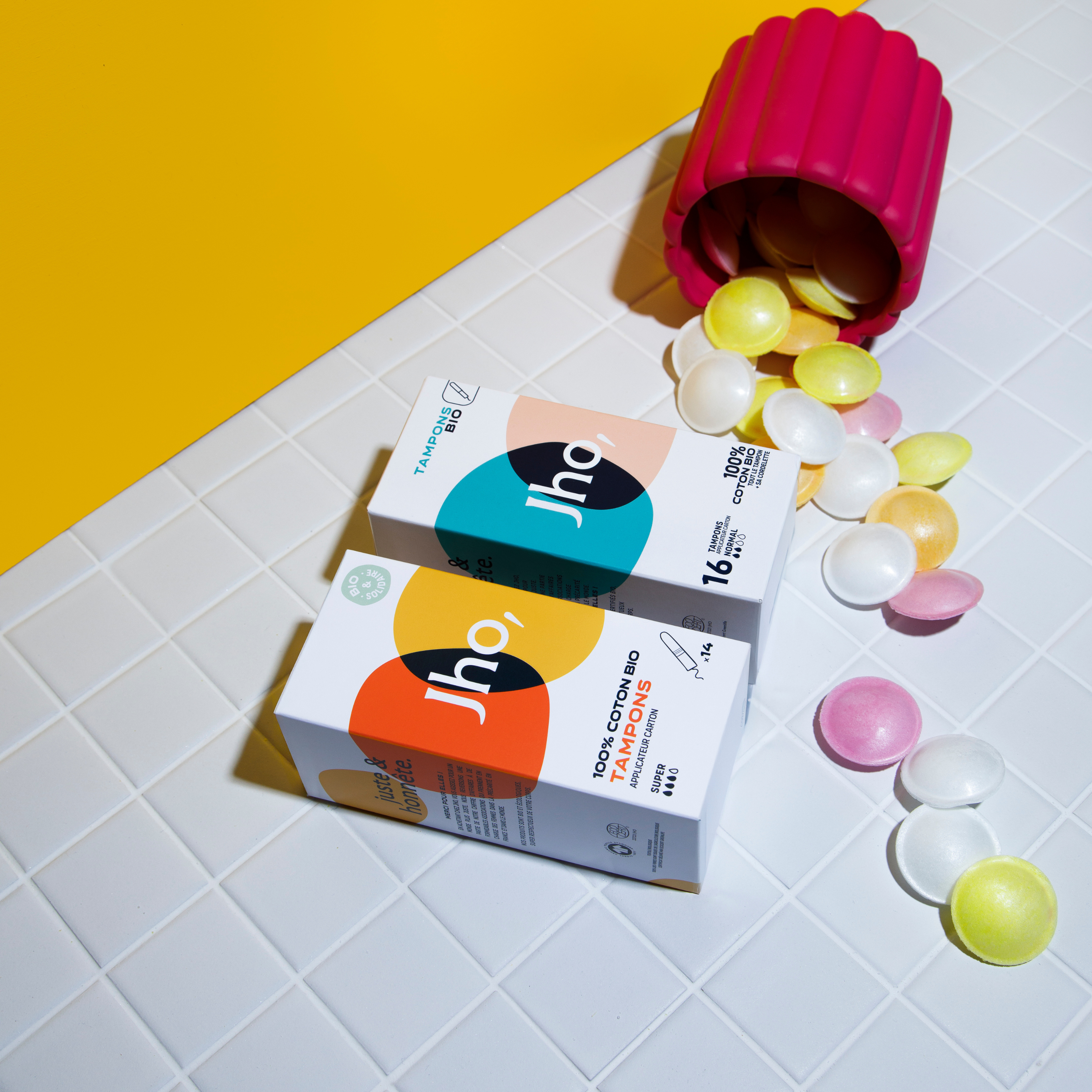 jho-pack-serviettes-tampons-avec-applicateur-compact-normal image 2
