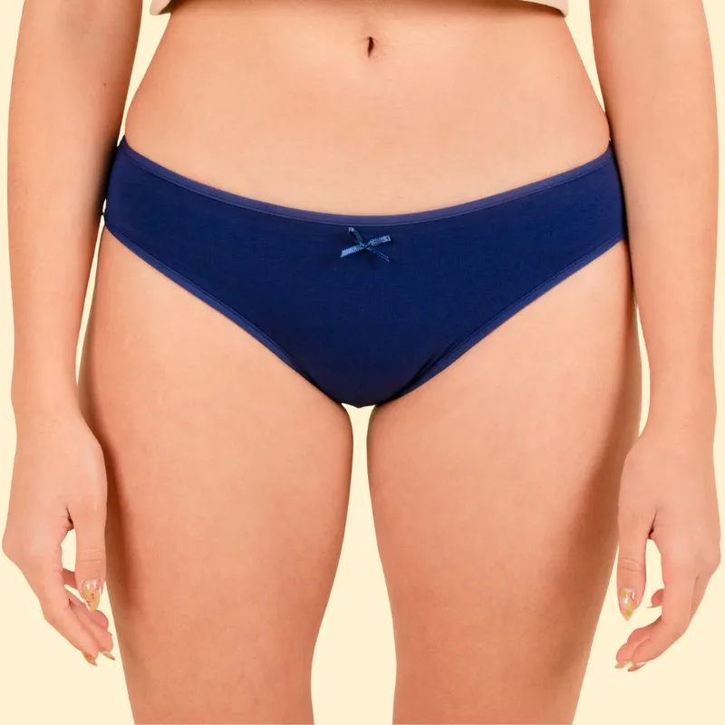 jho-culotte-menstruelle-bleue-lavable-flux-moyen image 1