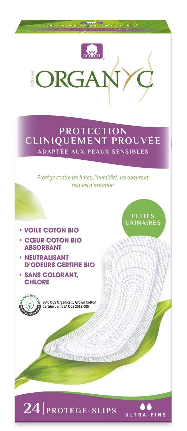 organyc-prot-ge-slips-fuites-urinaires-light-ultra-fins-bio-x24 image 1