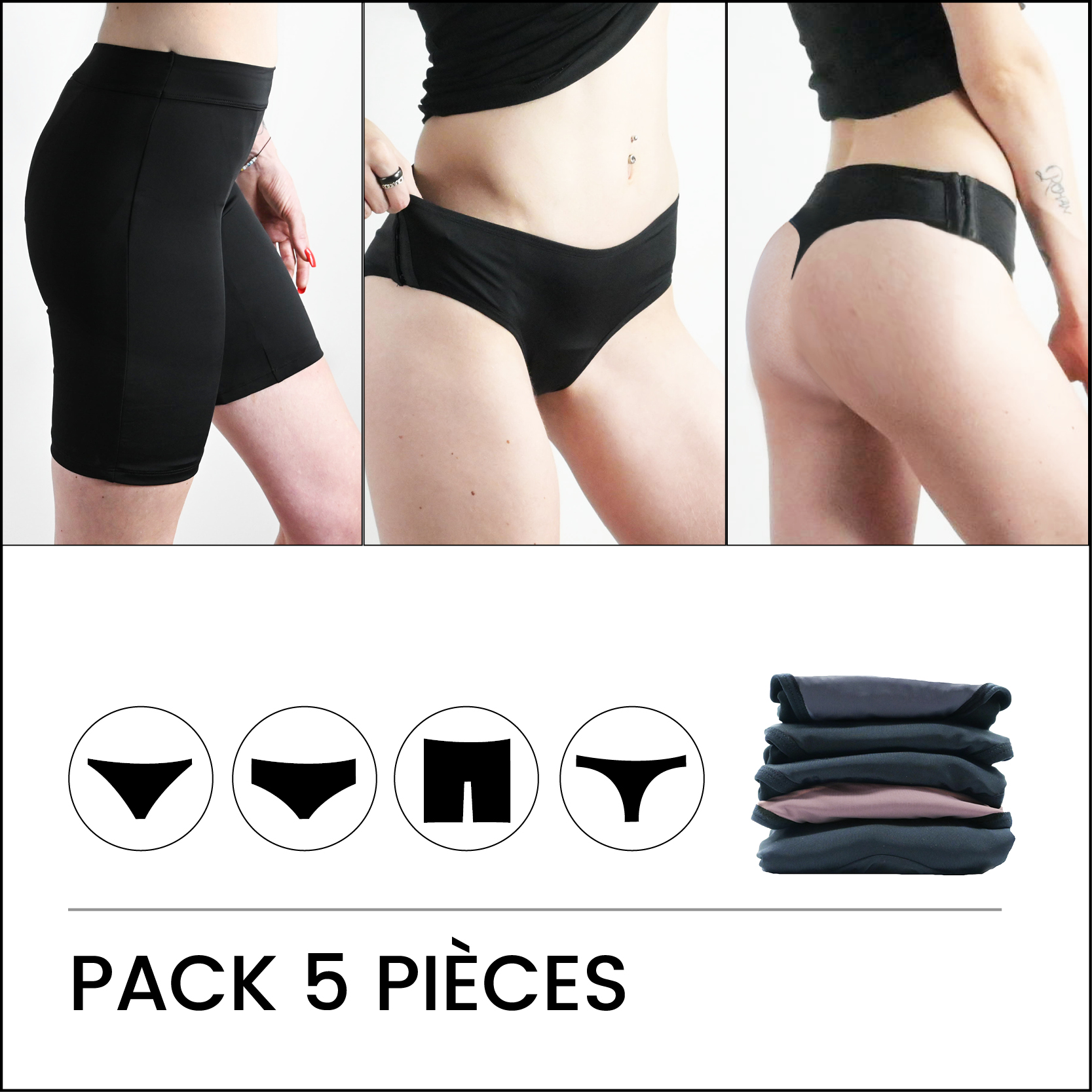 mypads-pack-5-culottes-menstruelles-au-choix-tailles-34-54 image 2