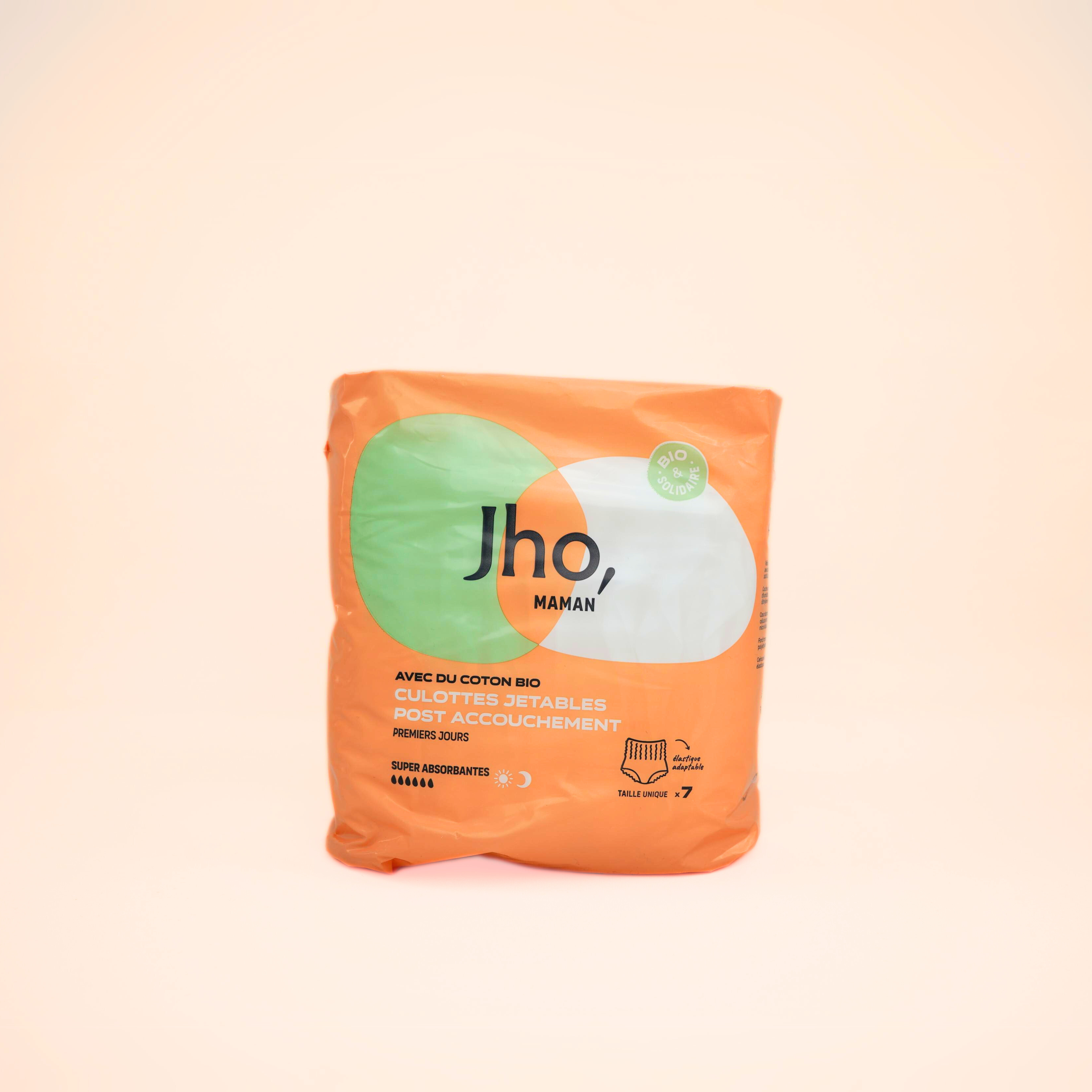 jho-culottes-jetables-post-accouchement-taille-unique-34-au-52 image 1