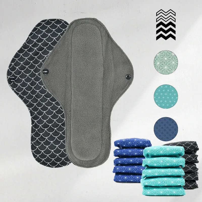 mypads-15-serviettes-lavables-gamme-m-flux-moyen-fort-choisir image 1