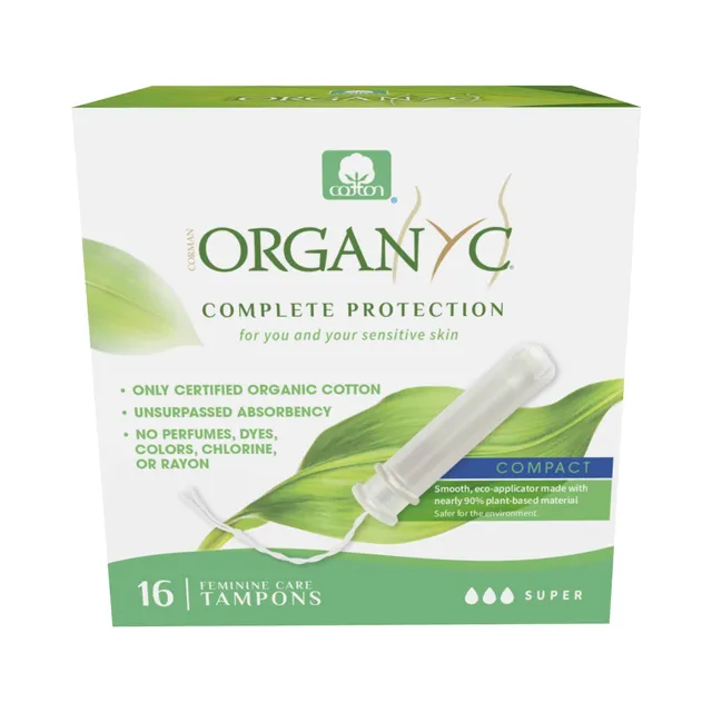 organyc-tampons-coton-biologique-avec-co-applicateur-super-flux-abondant-16-unit image 1