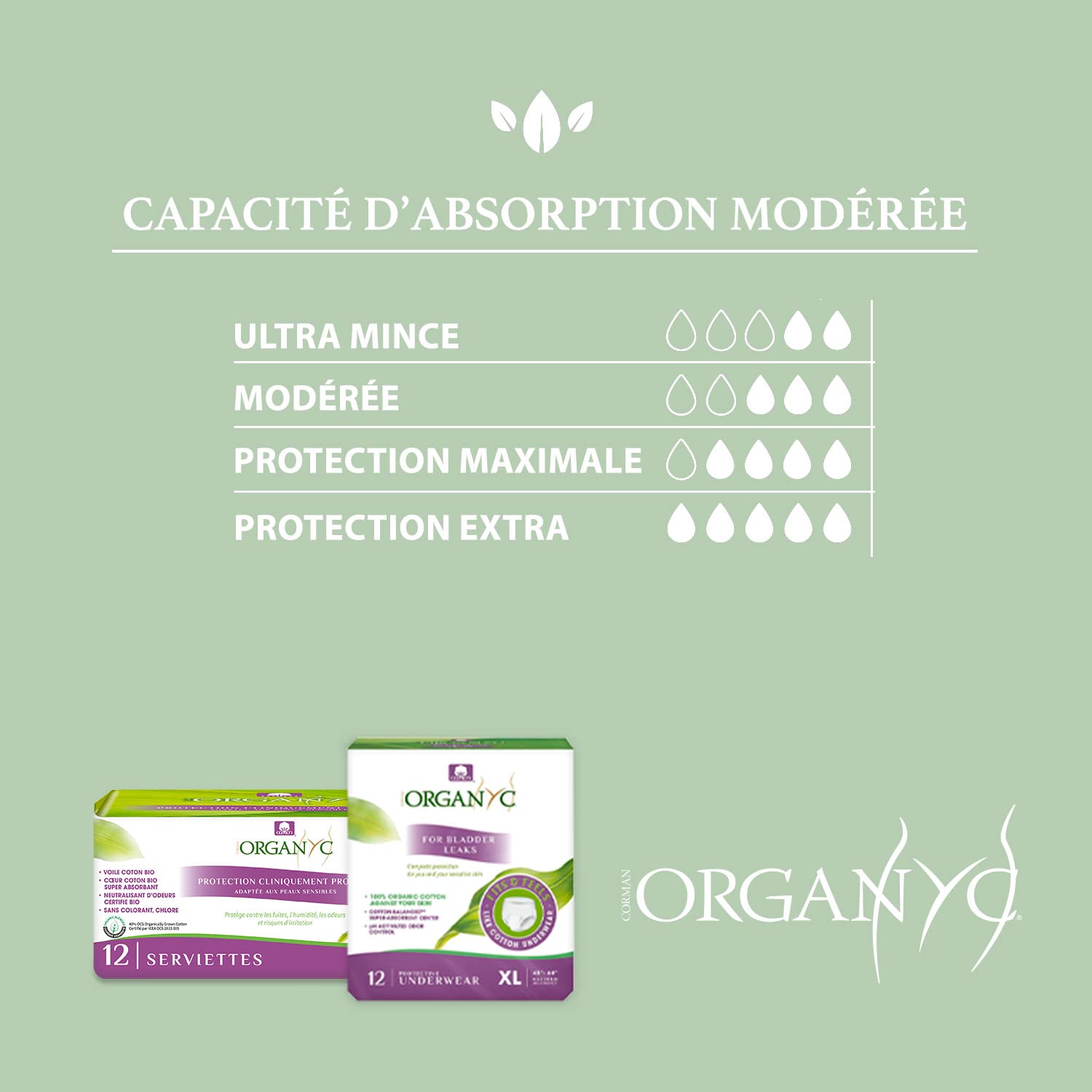 organyc-prot-ge-slips-fuites-urinaires-light-ultra-fins-bio-x24 image 6